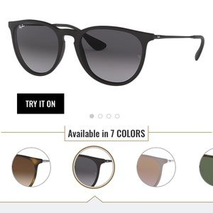 Ray-Ban Erika Classic Black/Grey gradient